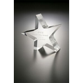 Lucite Embedment Angled Star Embedment Award